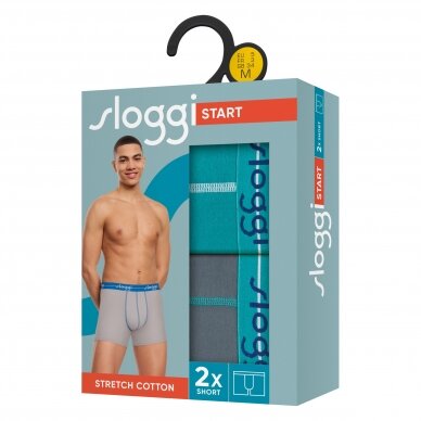 Boksikės Sloggi Men Start Short C2P Box M024 5