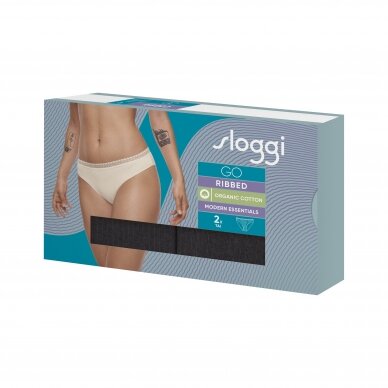 Kelnaitės Sloggi Go Ribbed Tai C2P 0004 5