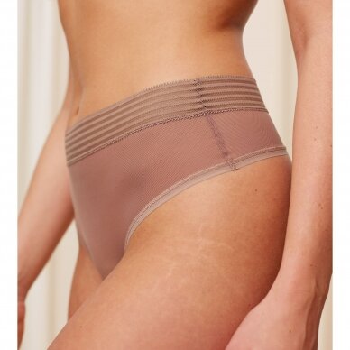 Kelnaitės Tempting Sheer Highwaist String 6901 3