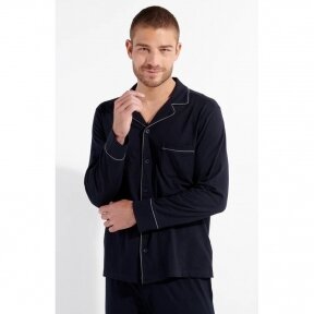 Vyriška HOM pižama Albert Long Sleepwear 00RA