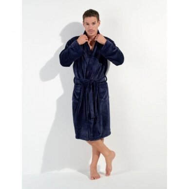 Vyriškas chalatas HOM Everest Bathrobe 00RA 2