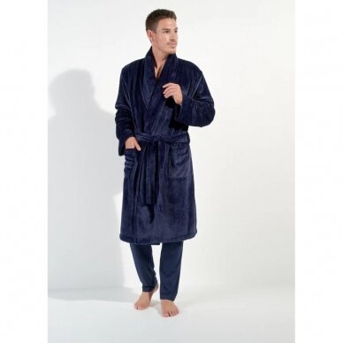 Vyriškas chalatas HOM Everest Bathrobe 00RA 1